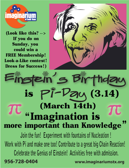 Pi Day Celebration at the Imaginarium